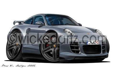 Porsche 911 Targa 4S Dark Grey DK (Items from £9.50)