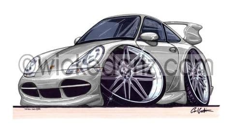 Porsche 996 GT3 Silver (Items from £9.50)