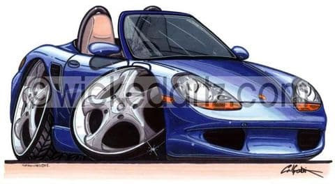 Porsche Boxster Blue (Items from £9.50)
