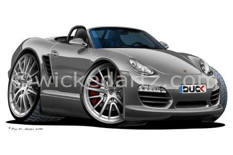Porsche Boxster Grey DK (Items from £9.50)