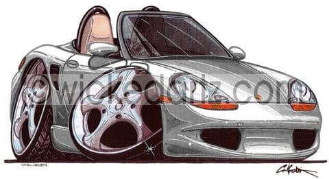 Porsche Boxster Silver (Items from £9.50)