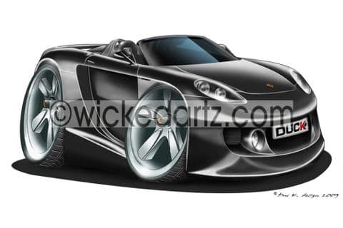 Porsche Carrera GT Black DK (Items from £9.50)