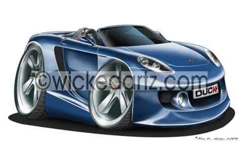 Porsche Carrera GT Blue DK (Items from £9.50)