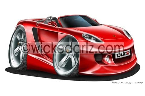 Porsche Carrera GT Red DK (Items from £9.50)
