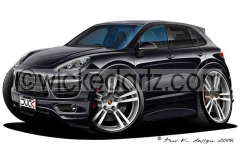 Porsche Cayenne 2011+ Black DK (Items from £9.50)