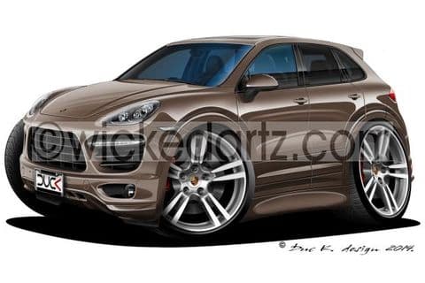 Porsche Cayenne 2011+ Metallic Brown DK (Items from £9.50)