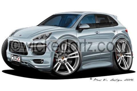 Porsche Cayenne 2011+ Silver DK (Items from £9.50)