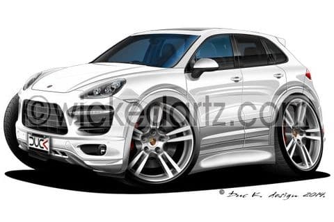 Porsche Cayenne 2011+ White DK (Items from £9.50)