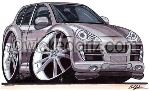 Porsche Cayenne Silver (Items from £9.50)
