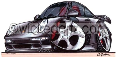 Porsche Classic 911 Turbo Black (Items from £9.50)