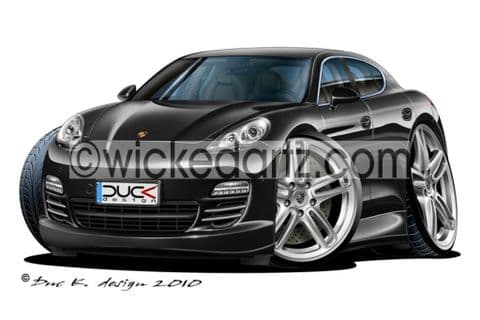 Porsche Panamera Black DK (Items from £9.50)