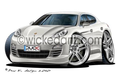 Porsche Panamera White DK (Items from £9.50)