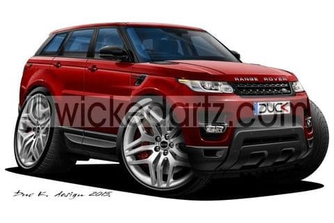 Range Rover Sport HSE 2013+ Dark Red DK (Items from £9.50)