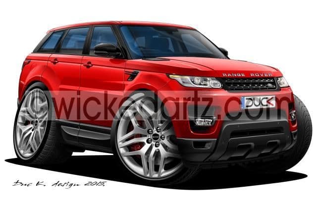 Range Rover Sport HSE 2013 Red DK Items from 9 50