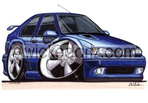 Renault 19 Turbo Blue (Items from £9.50)