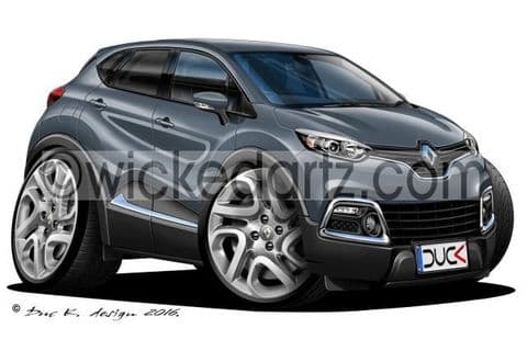 Renault Captur Grey DK (Items from £9.50)