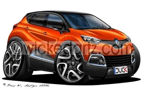 Renault Captur Orange/Black DK (Items from £9.50)