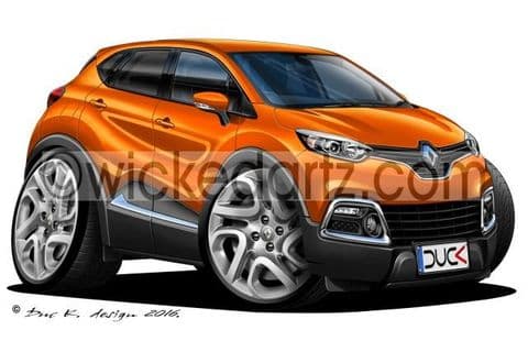 Renault Captur Orange DK (Items from £9.50)