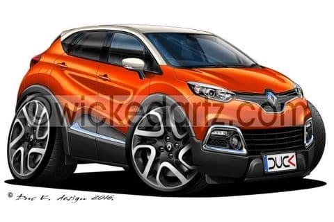 Renault Captur Orange/Ivory DK (Items from £9.50)