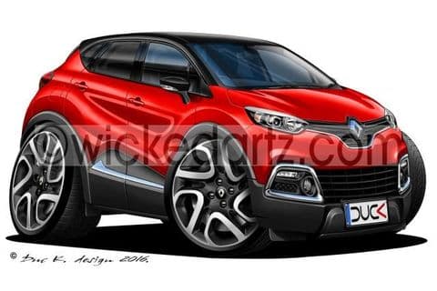 Renault Captur Red/Black DK (Items from £9.50)