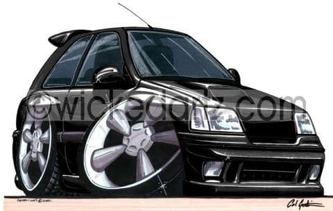 Renault Clio 16v Black (Items from £9.50)