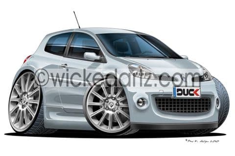 Renault Clio 197 RS MK3 Silver DK (Items from £9.50)