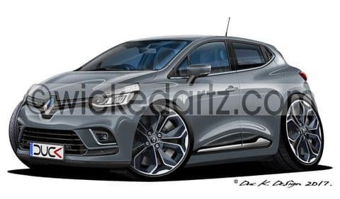 Renault Clio MK4 2017+ Grey DK (Items from £9.50)