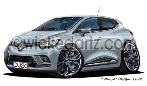Renault Clio MK4 2017+ Silver DK (Items from £9.50)