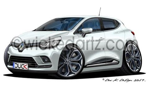 Renault Clio MK4 2017+ White DK (Items from £9.50)