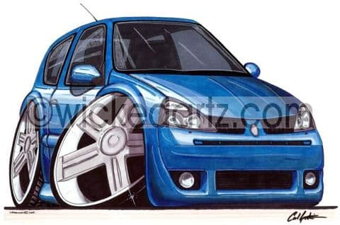 Renault Clio Sport 172 2002+ Blue (Items from £9.50)