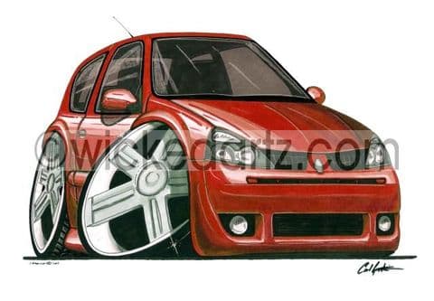 Renault Clio Sport 172 2002+ Red (Items from £9.50)