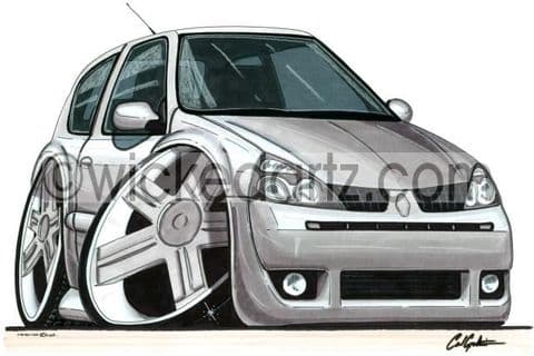 Renault Clio Sport 172 2002+ Silver (Items from £9.50)