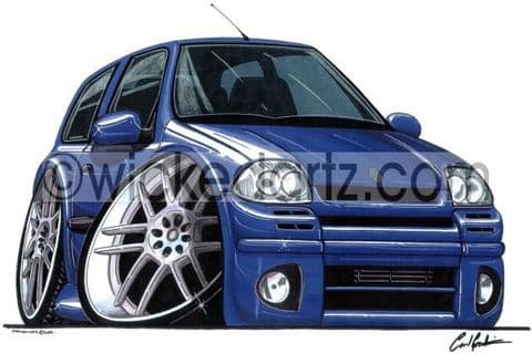 Renault Clio Sport 172 Blue (Items from £9.50)