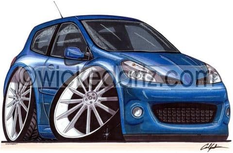 Renault Clio Sport 197 Blue (Items from £9.50)