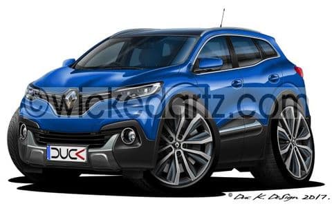Renault Kadjar Crossover SUV Blue DK (Items from £9.50)