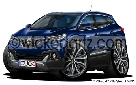 Renault Kadjar Crossover SUV Navy Blue DK (Items from £9.50)