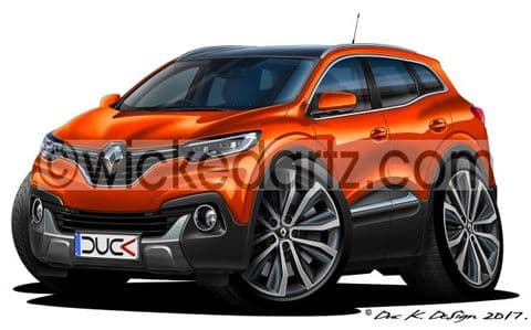 Renault Kadjar Crossover SUV Orange DK (Items from £9.50)