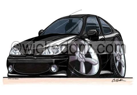 Renault Megane Coupe Black (Items from £9.50)