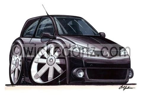 Renault Megane MK3 Black (Items from £9.50)