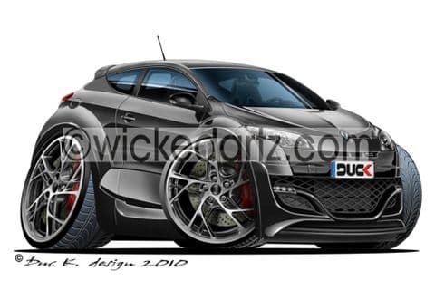 Renault Megane RS Black DK (Items from £9.50)