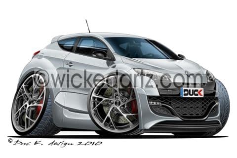 Renault Megane RS Silver DK (Items from £9.50)