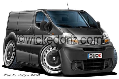 Renault Traffic Van Black DK (Items from £9.50)