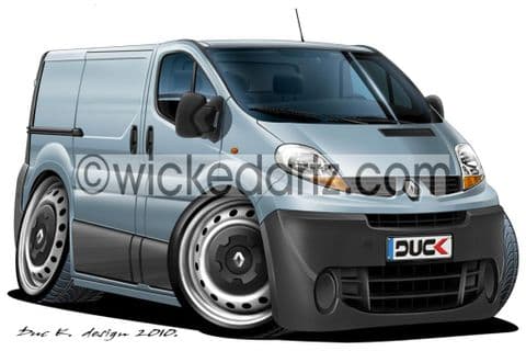 Renault Traffic Van Silver DK (Items from £9.50)