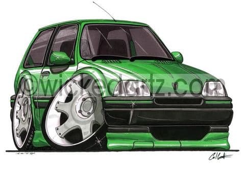 Rover Metro GTi Green (Items from £9.50)