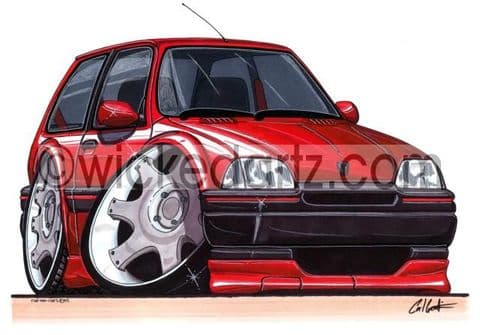 Rover Metro GTi Red (Items from £9.50)