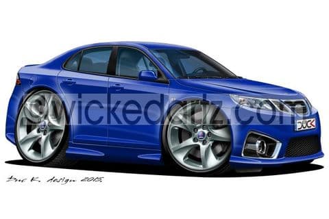 SAAB 9-3 Blue DK (Items from £9.50)