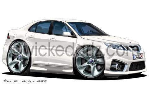 SAAB 9-3 White DK (Items from £9.50)