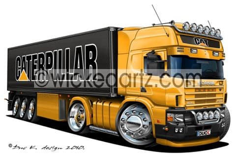 Scania 164 Caterpillar Yellow DK (Items from £9.50)