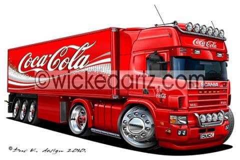 Scania 164 Coca Cola Red DK (Items from £9.50)