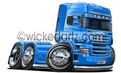 Scania R500 Cab Unit Blue DK (Items from £9.50)